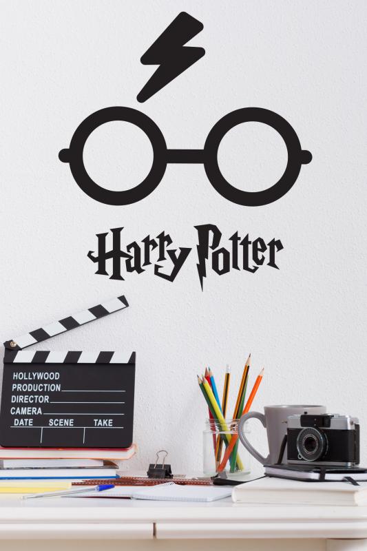 Duvar%20Sticker%20Harry%20Potter%20Gözlüğü%20Lisanslı%20Tasarım%2030x30%20Cm%20