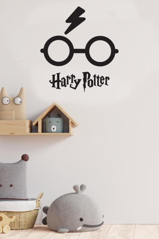 Duvar%20Sticker%20Harry%20Potter%20Gözlüğü%20Lisanslı%20Tasarım%2030x30%20Cm%20