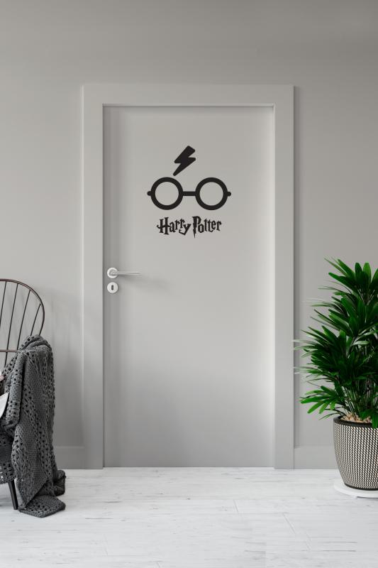 Duvar%20Sticker%20Harry%20Potter%20Gözlüğü%20Lisanslı%20Tasarım%2030x30%20Cm%20